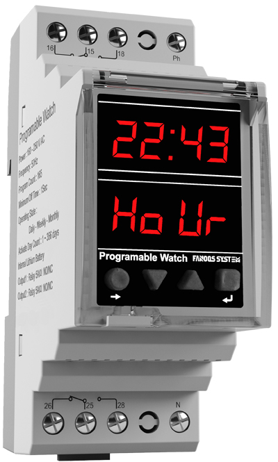 ساعت فرمان روزانه،هفتگی،ماهانه