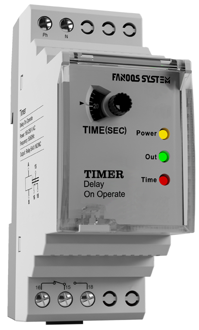تایمر الکترونیک (تاخیر در وصل)